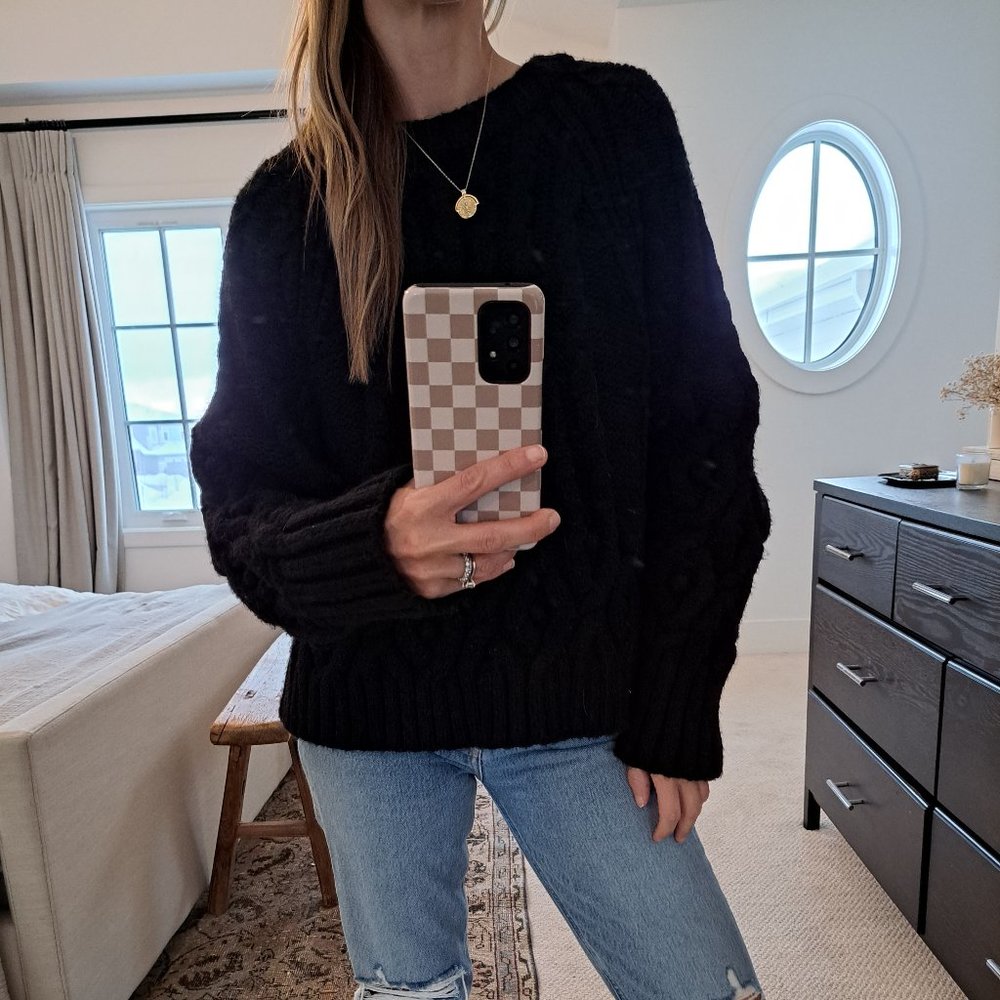 Zara Fisherman Inspired Sweater